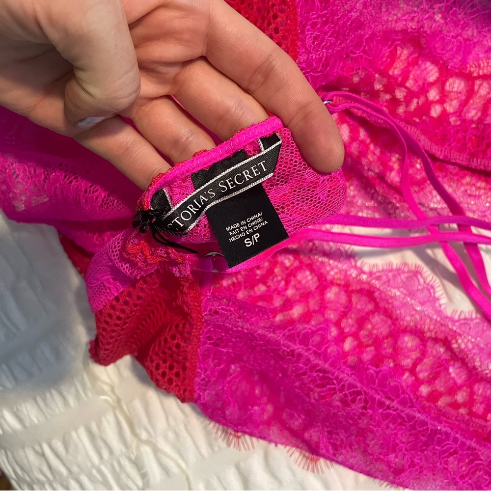 Victoria’s Secret Pink Red Lace Teddy Lingerie‎ - Picture 4 of 4